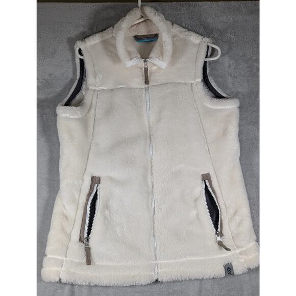 Free country Vest sz M Unlined super fleece VGUC Bust 39" - Picture 3 of 13